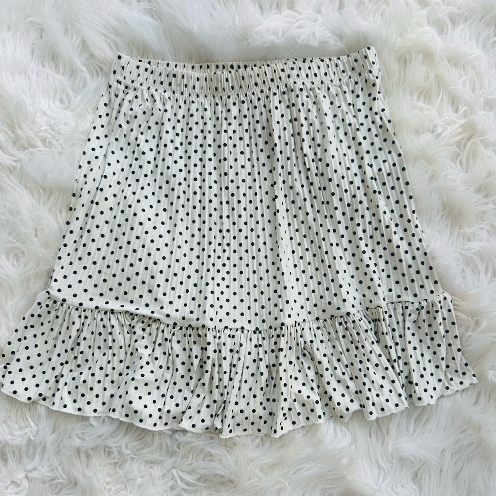 Zara Polka Dot Mini Skirt Size 28